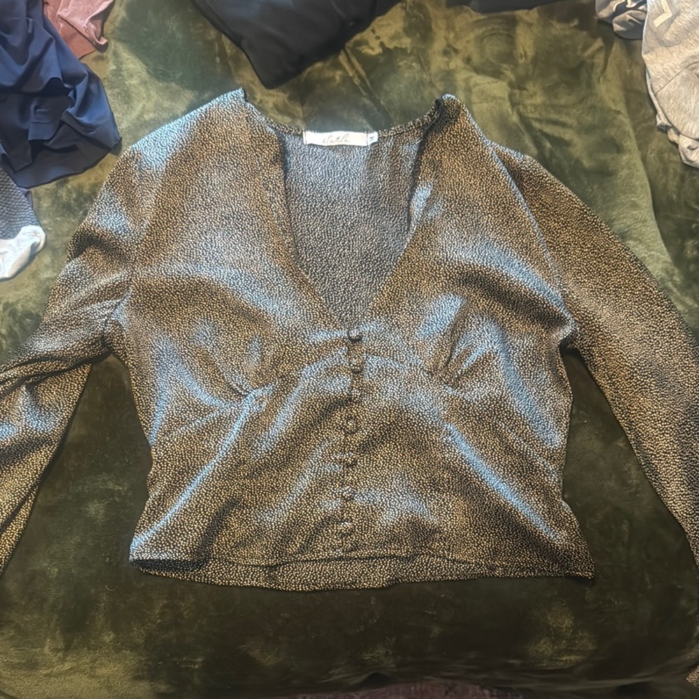 Elegant Black Blouse by Zara